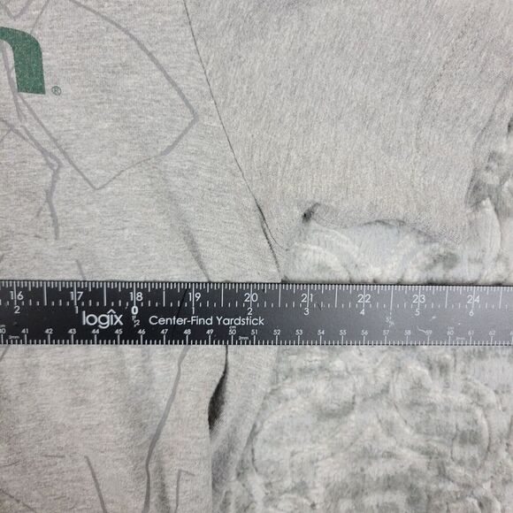 Oregon Ducks Shirt Men's Size Large Gray Football Nike Team University - Picture 5 of 8